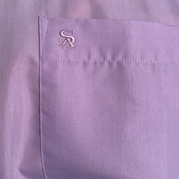 Stacy Adams purple dress shirt - Picture 5 of 5